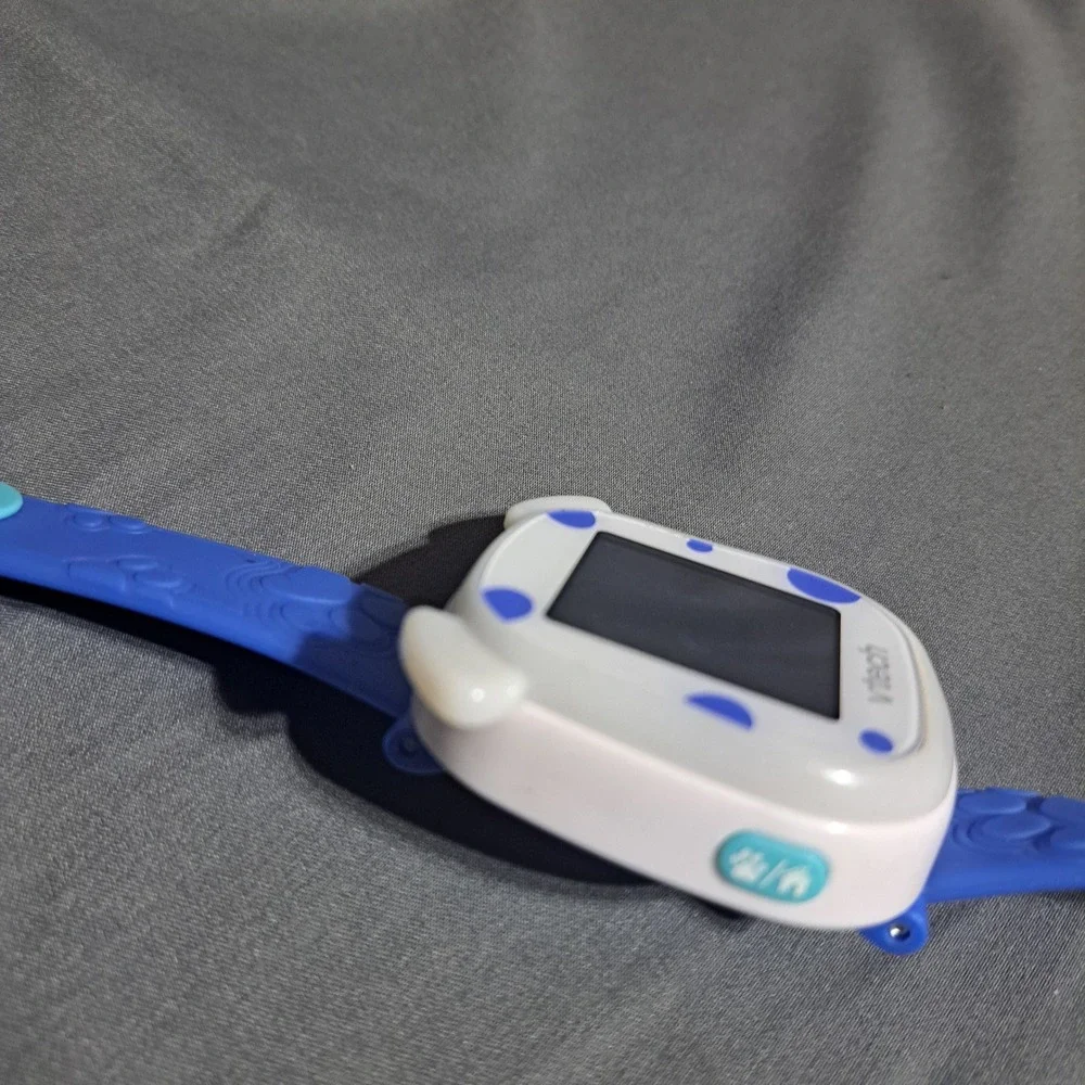 VTech‎ My First Kidi Smartwatch Kids Tells Time Reminders Routines Blue Puppy